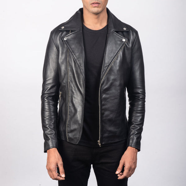 Noah_Black_Leather_Biker_Jacke